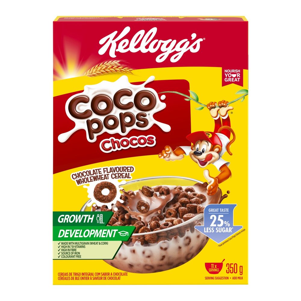 Kellogg's Kids Cereal (Coco Pops / Crunchies / Rice Krispies / Strawberry Pops)