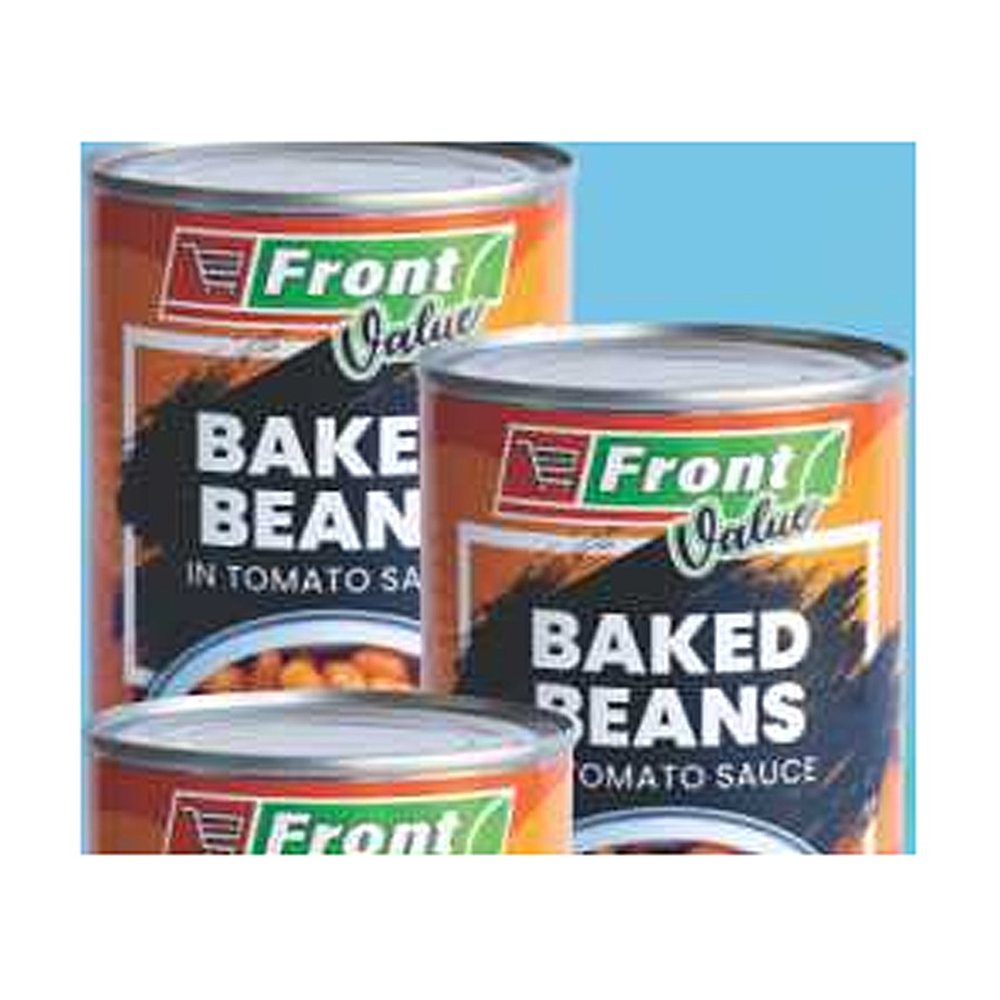 Front Value Baked Beans
