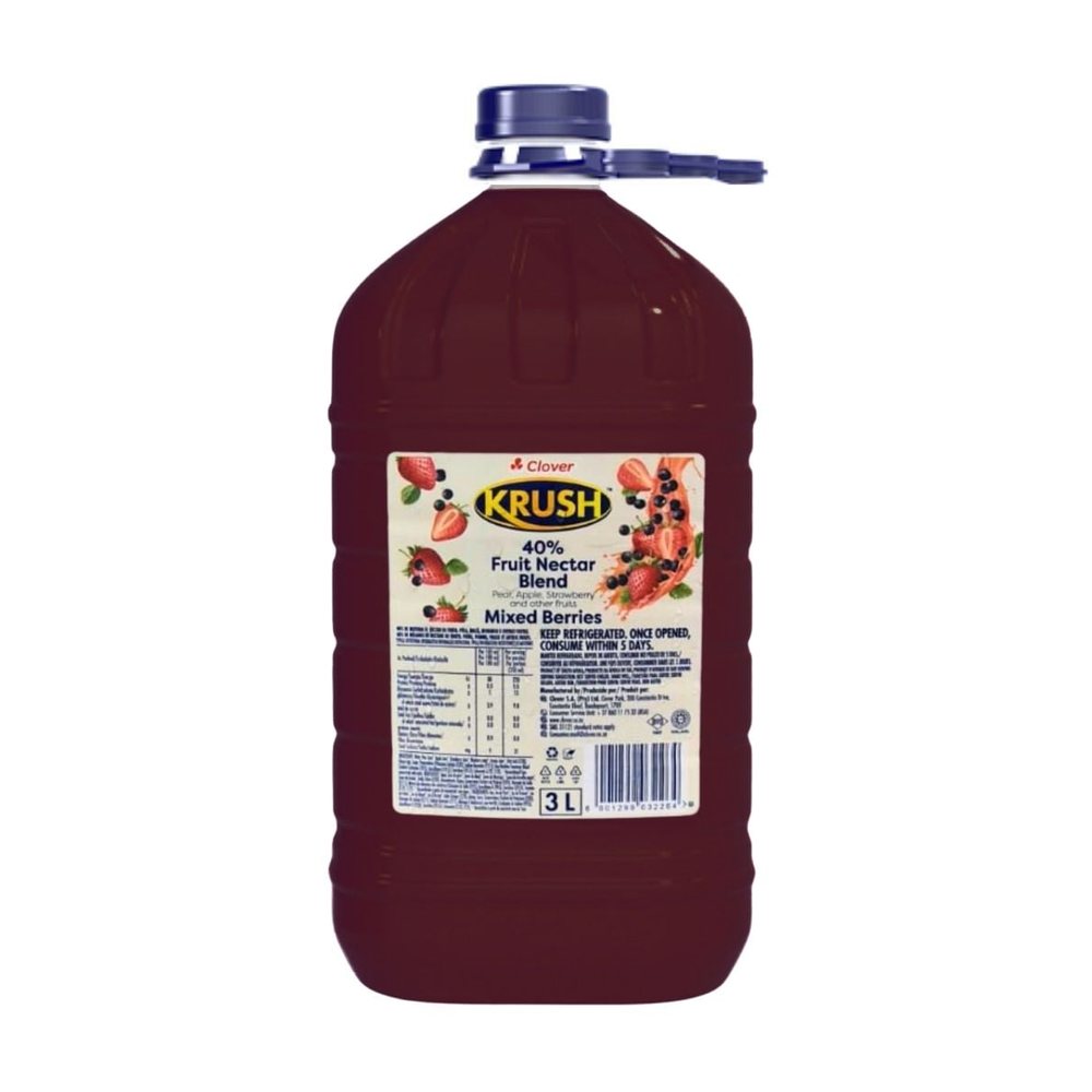 Clover Krush 50% Fruit Nectar Juice Assorted