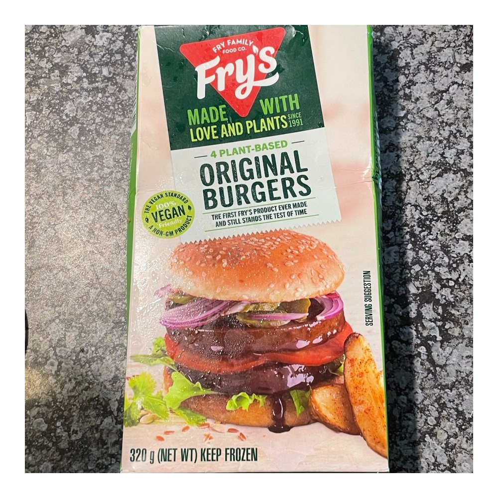 Fry's Burgers Assorted