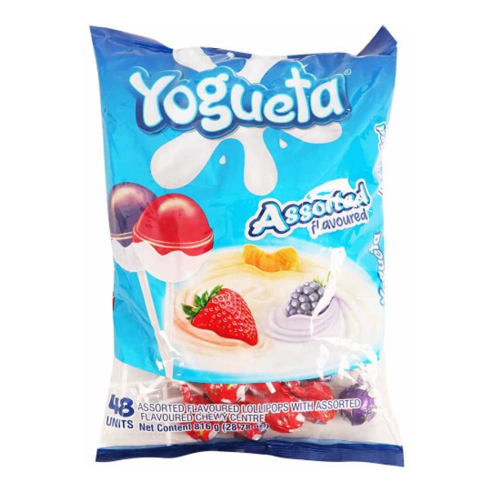 Yogueta / Pin Pop Lollipops Assorted