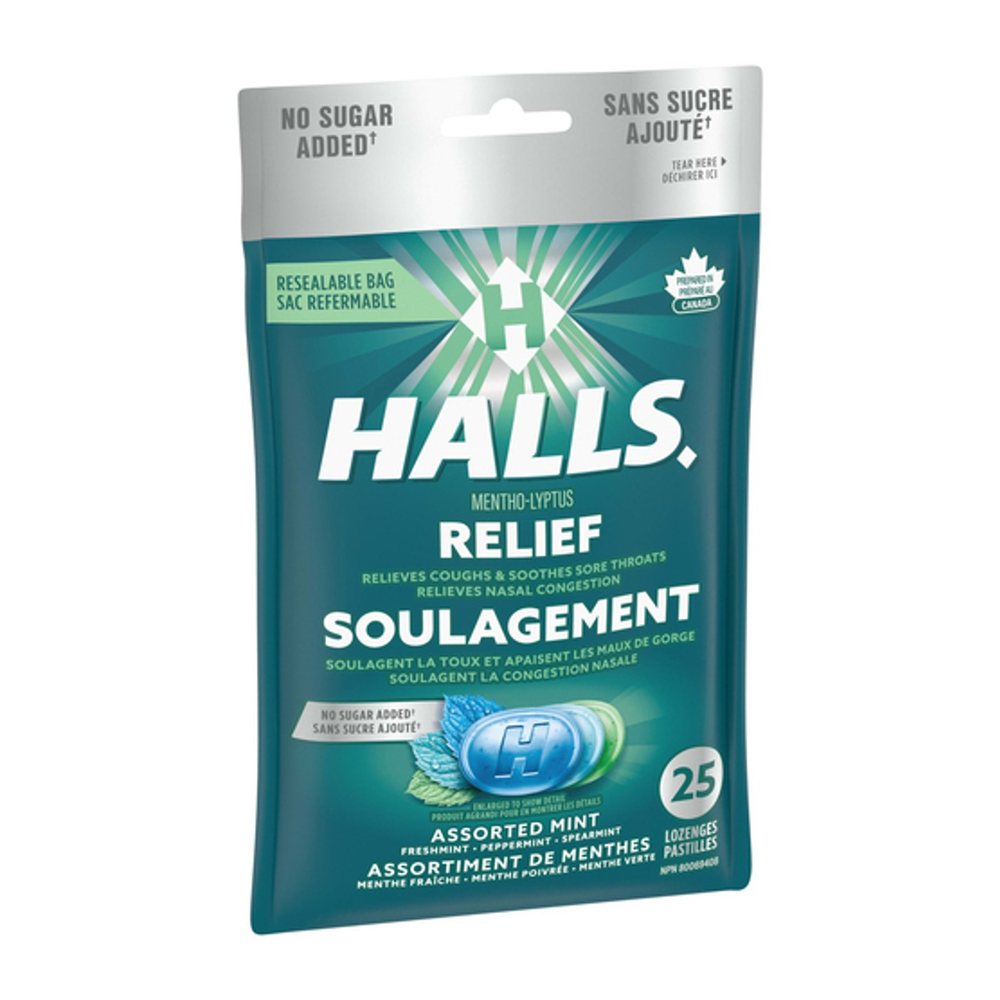 Halls Lozenges Assorted