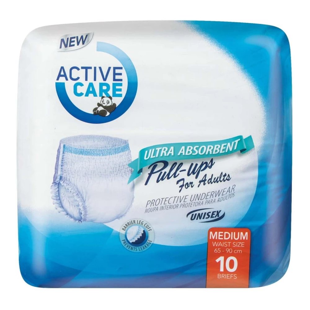 Active Care Adult Nappies Assorted