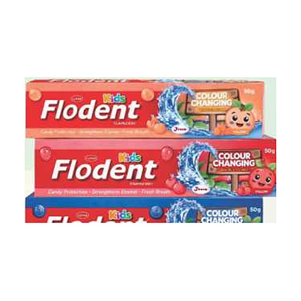 Flodent Kids Toothpaste Assorted
