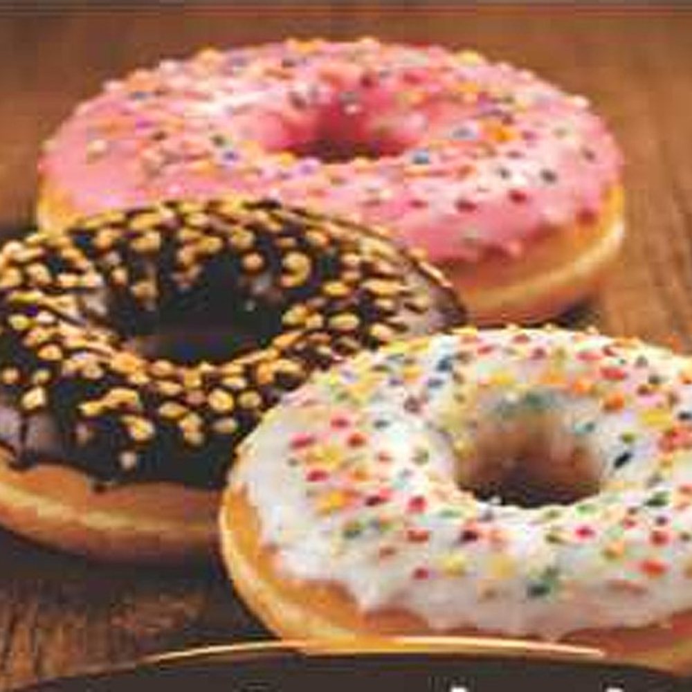 Ring Doughnuts with Toppings