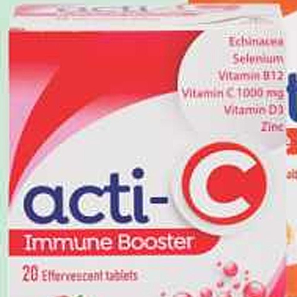 Acti-C Immune Booster Effervescent Assorted